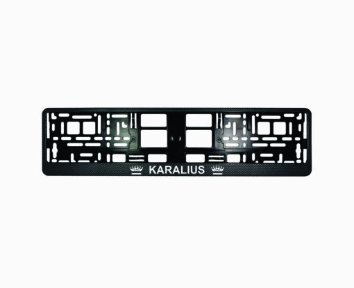 Karboninis rėmelis numeriui - Karalius