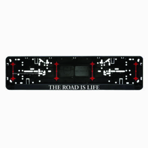 Wurth rėmelis numeriui su užrašu - the road is life
