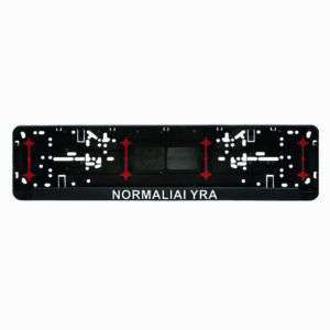 Wurth rėmelis numeriui su užrašu - normaliai yra