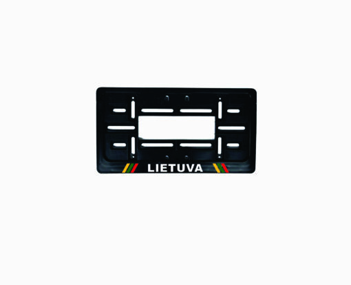JAV tipo rėmelis numeriui - Lietuva