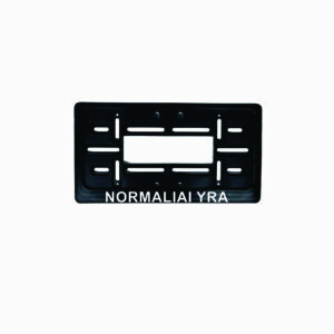 JAV tipo rėmelis numeriui - normaliai yra