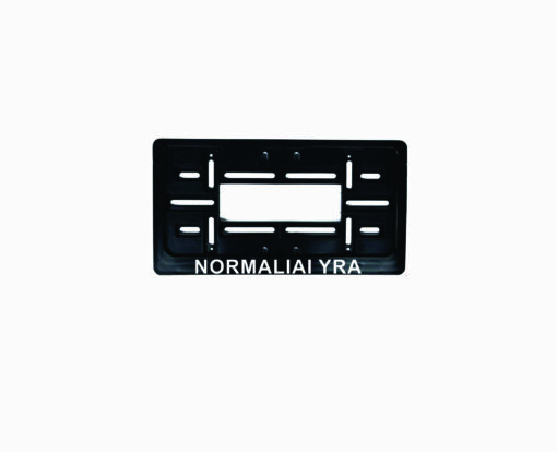 JAV tipo rėmelis numeriui - normaliai yra
