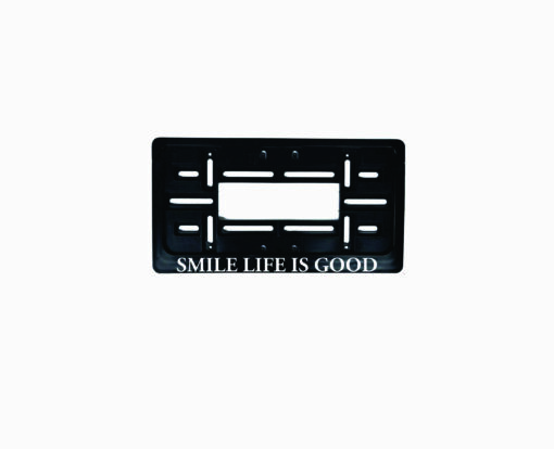 JAV tipo rėmelis numeriui - smile life is good