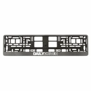 Numerių rėmelis Carbon su Daily Driven [2] 2